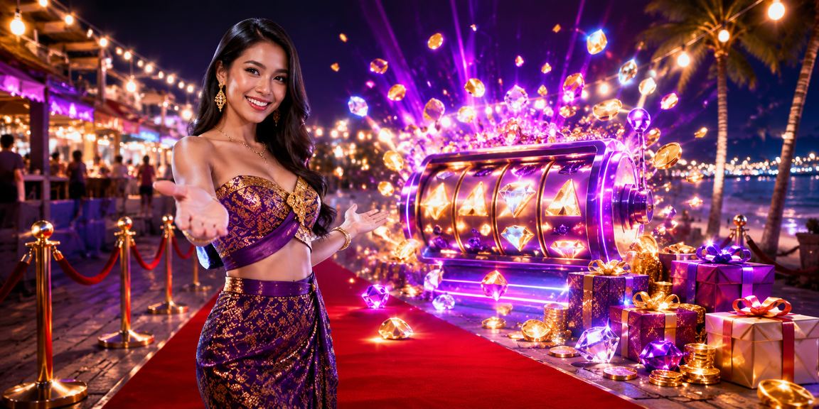 Pengguna menikmati hiburan slot malam hari di perangkat mobile